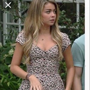 Urban Outfitters Floral Button Down Dress